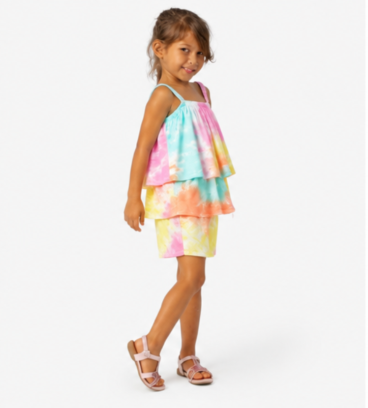 Daydream Hand Tie-Dye Romper