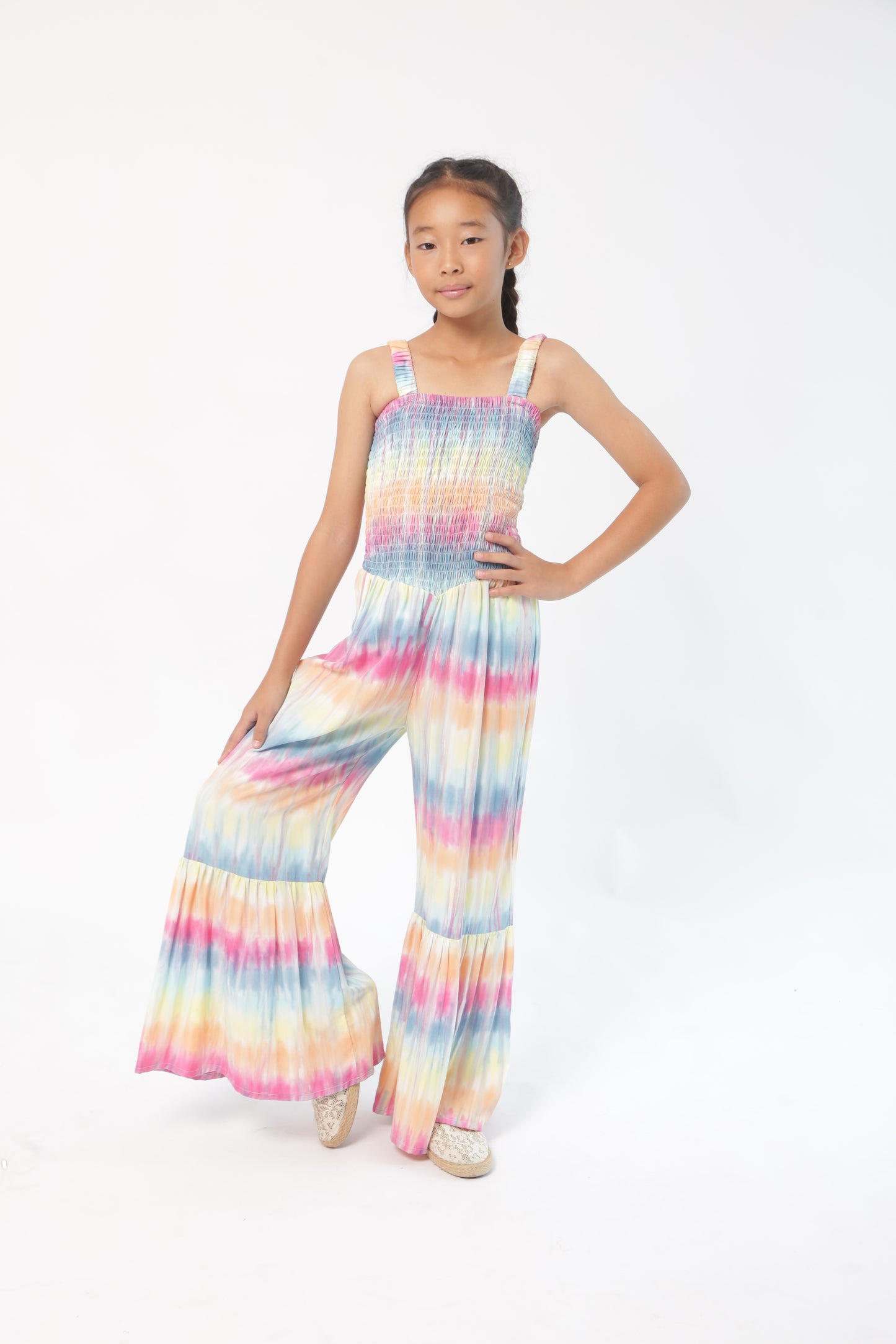 Rainbow Taylor Romper π