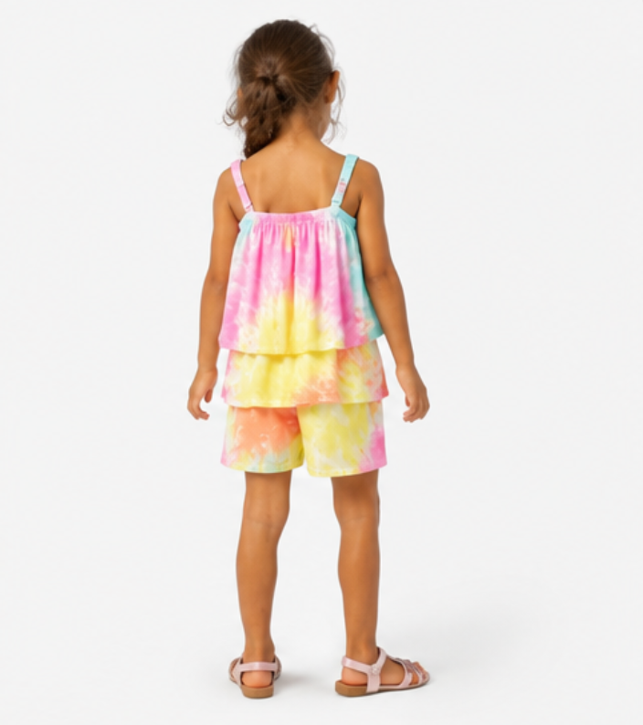 Daydream Hand Tie-Dye Romper