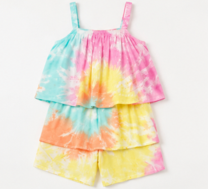 Daydream Hand Tie-Dye Romper
