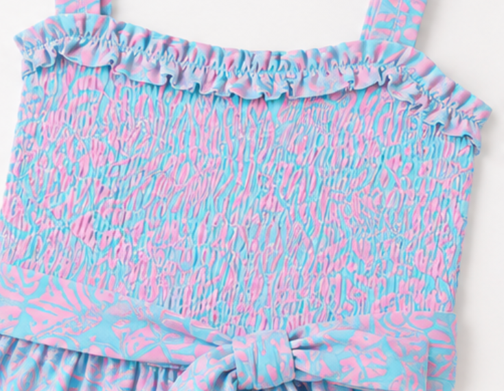 Rara Tropical Print Romper