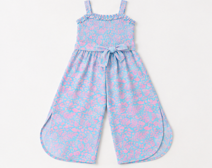 Rara Tropical Print Romper