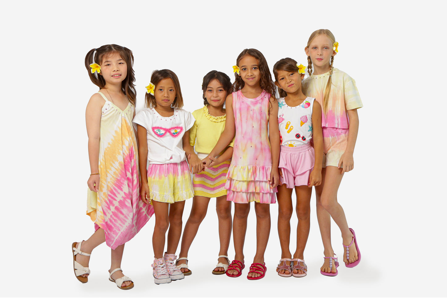 Pink Lemonade Tie Dye Lexi Dress 🍋💖