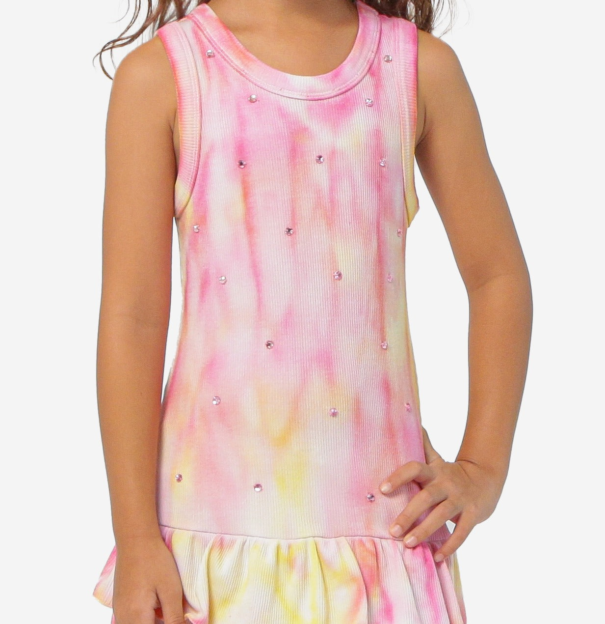 Pink Lemonade Tie Dye Lexi Dress 🍋💖