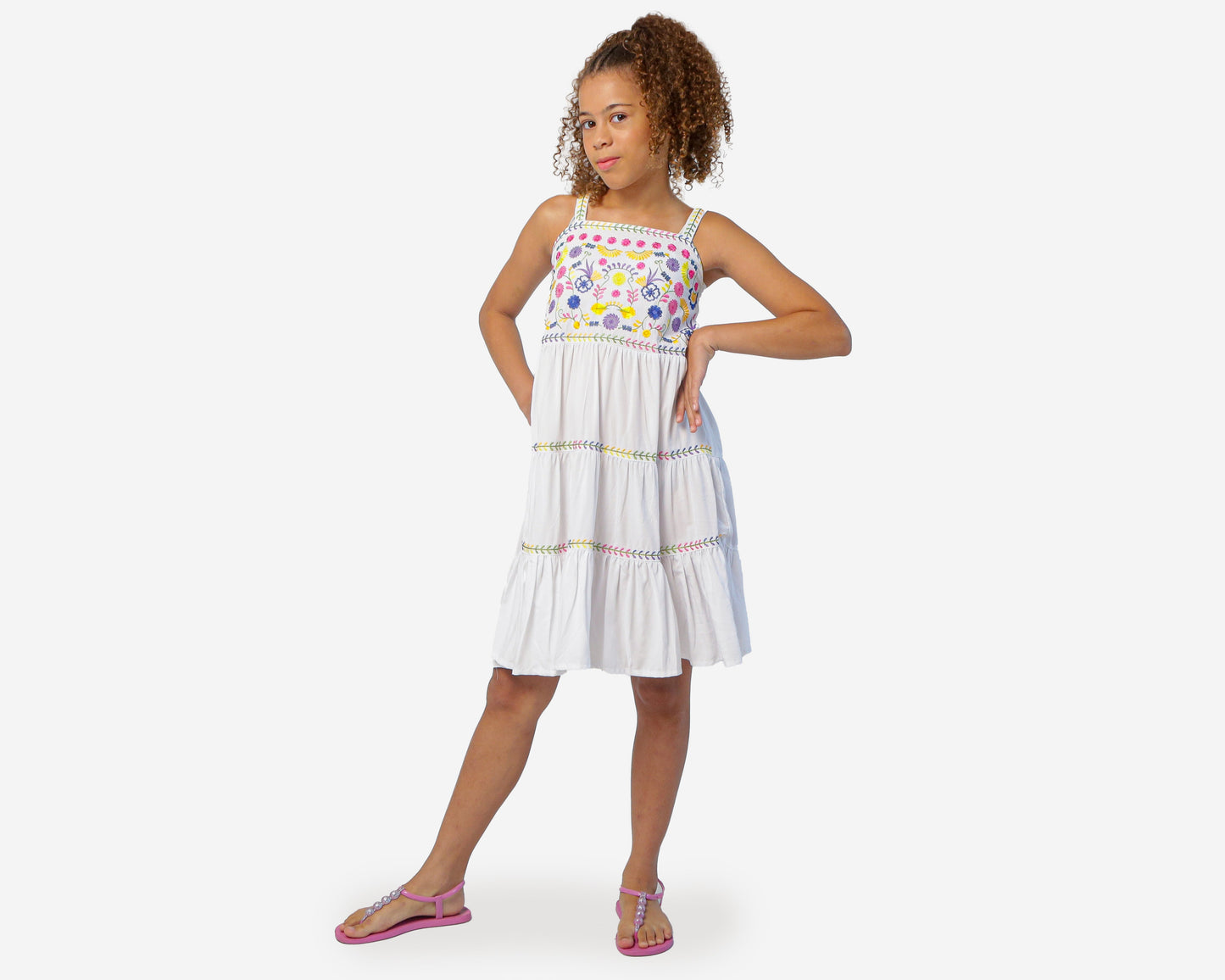 Whimsy Emboridered Dress