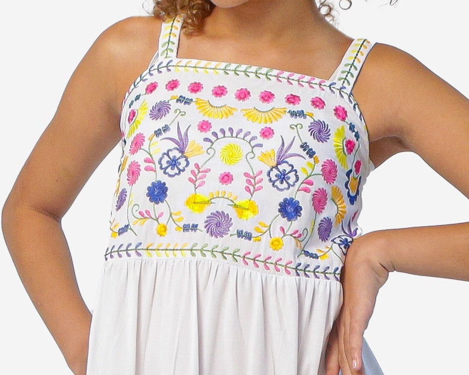 Whimsy Emboridered Dress