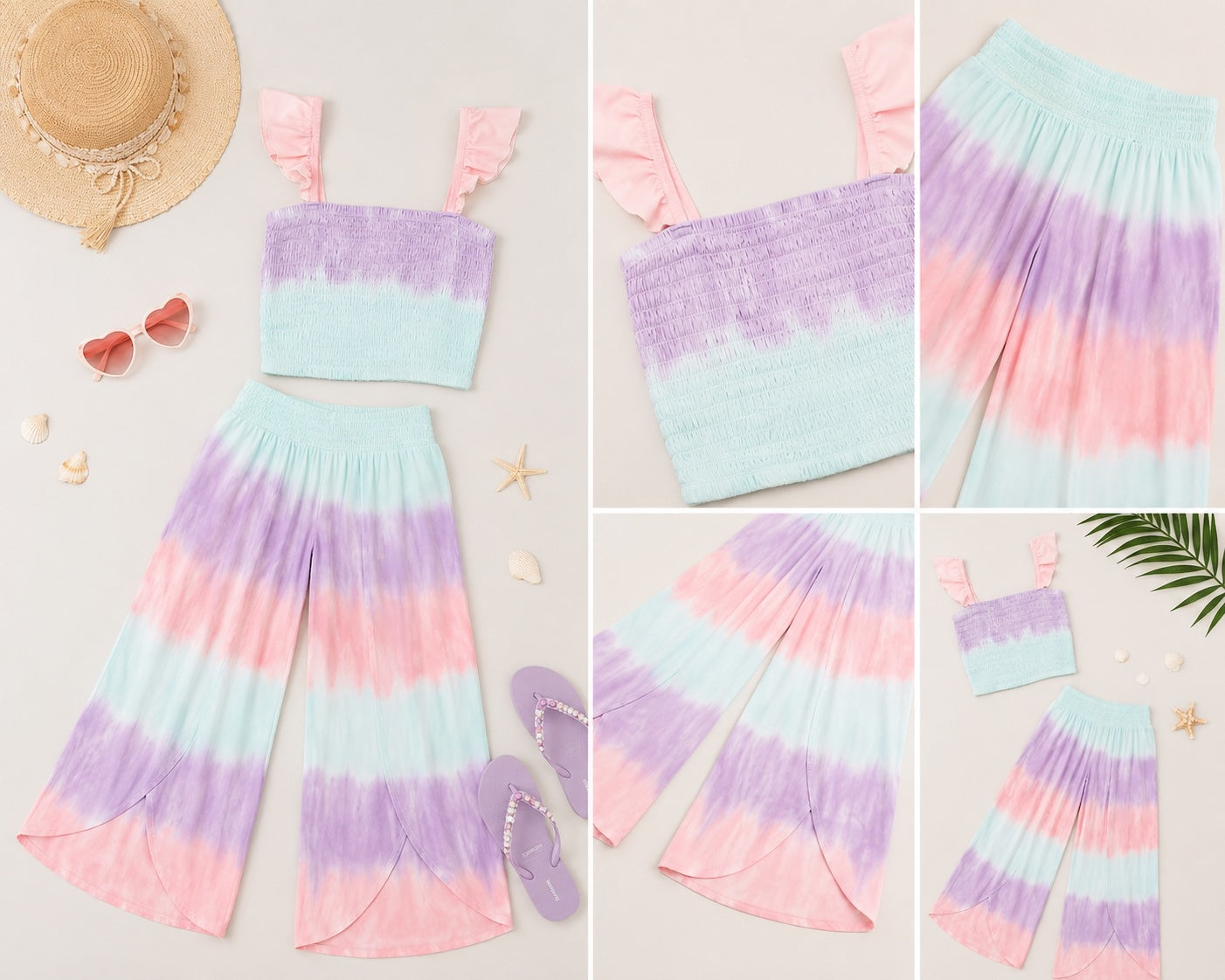 Everly Smock Top &amp; Gemma Fly Away Pant Set